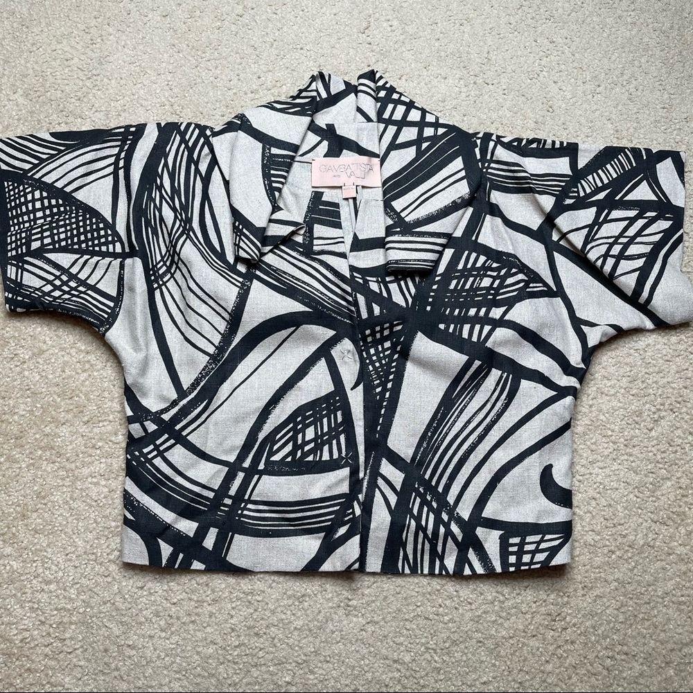 Giambattista Valli Linen Top